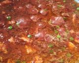 A picture of step 3 of Matar paneer masala (suhana makhanwala mix).