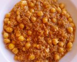 Foto del paso 12 de la receta: Garbanzos con costilla desmenuzada al Cabrales