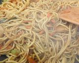 Gambar langkah 6 resipi Mee Goreng Basah.