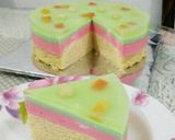 Foto langkah ke 12 dari resep Fruit Pudding Cake (puding busa).
