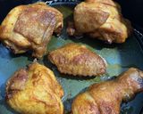 Gambar langkah 3 resipi Ayam Goreng Airfyer.