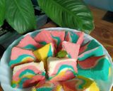 Foto langkah ke 6 dari resep Bolu Kukus Putih Telur.
