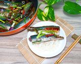 Hình bước làm 3 của món Cá thu đao kho hành ớt