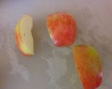 A picture of step 4 of Apple Bunnies.