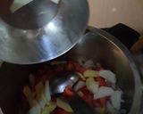 A picture of step 5 of Veg rice.