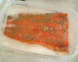 Foto del paso 7 de la receta Pan payés ibicenco con salmón marinado