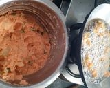 A picture of step 1 of Masoor dal pakodi.