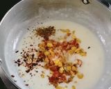 A picture of step 3 of CREAMY Cheese Pasta 🍝/ Sweet corn kernels pasta 🤤.