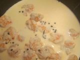 Pasta con langostinos