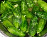 A picture of step 1 of Karela Bitter gourd.