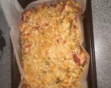 Pas rețetă Pizza cu blat făcut în casă 4 fotografie