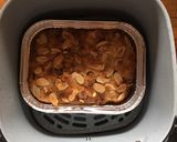 Foto langkah ke 5 dari resep [Air Fryer] Bread Pudding Skippy Kurma.