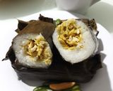 Foto langkah ke 7 dari resep Lontong ayam suwir.