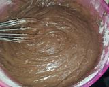 A picture of step 8 of Black forest cake without oven.
