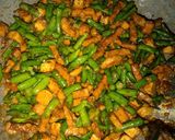 Foto langkah ke 4 dari resep Tumis buncis tahu tempe.