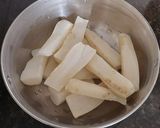 A picture of step 1 of Mulo Diye Mug Dal.
