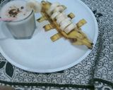 A picture of step 3 of Banana shake.