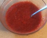 Foto del paso 4 de la receta: Keto cheesecake de frambuesa
