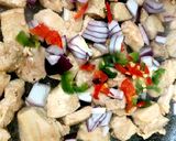 A picture of step 3 of My Chinese Salt n Pepper Season with Pork.