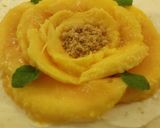 A picture of step 8 of Mangomisu#foodphotographychallenge.