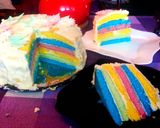 Foto del paso 9 de la receta Rainbow cake