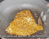 A picture of step 3 of Til gur ki revdi winter recipe / sesame jaggery rewadi.