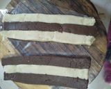 चेस बोर्ड कुकीज (Chess board cookies recipe in Hindi) रेसिपी चरण 7 फोटो