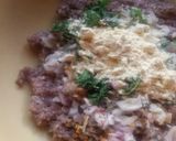 A picture of step 4 of Chapli kabab.