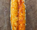 A picture of step 1 of Grilled Bread with Chili Salt.
