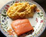 Foto del paso 4 de la receta: Puré de otoño con salmón ahumado en frío (max. 50grados)