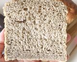 Foto langkah ke 21 dari resep Black Sesame Wholemeal Bread Loaf.