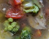 চিকেন ভেজিটেবল স্যুপ (chicken vegetable soup recipe in Bengali) রেসিপি ধাপ - 3 ছবি