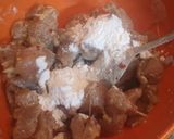 A picture of step 1 of Teriyaki chicken.