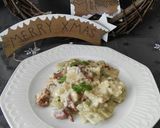 Foto del paso 11 de la receta Cardo con rebozuelos y salsa de almendras