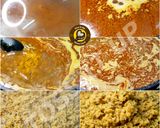 A picture of step 2 of Uttar Pradesh Urad Daal Aur Naye Chawal ki Khichdi Aloo Bharte Aur Hari Chutney (dinner or lunch).