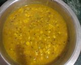 A picture of step 4 of Khira (cucumber) chane daal ki sabji.