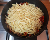 Foto del paso 6 de la receta: Macarrones con calabacín, cebolla y pimiento