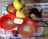 Foto del paso 1 de la receta: Budín de manzanas y pasas de uva🍎🍇