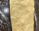 A picture of step 2 of Sausage rolls.