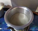 A picture of step 2 of Chena Jalebi /Chanar Jilipi.