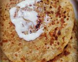 A picture of step 12 of Punjabi Aloo paratha🥔🥔.