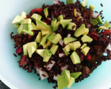 Foto del paso 4 de la receta: Ensalada de arroz venere con vinagreta de mango