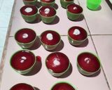 Foto langkah ke 3 dari resep 446.Khanom Leum Kleun (Merah Putih).