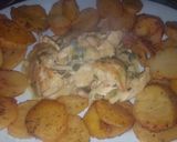 Foto del paso 5 de la receta: Pechugas al verdeo