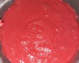 Foto del paso 3 de la receta: Bizcochuelo Volcán Rosa con Cobertura Danonino /Bolo de Morango Vulcão com creme de Danoninho