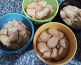 صورة لخطوة 2 من وصفة بسكوت بكريمة الكراميل