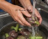 Foto del passaggio 2 della ricetta Carciofi Arrostiti alla Brace