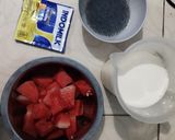 Foto langkah ke 1 dari resep Es Semangka Creamy.