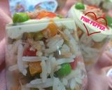 صورة لخطوة 3 من وصفة سلطة ارز صيفية 😋😋