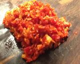 A picture of step 3 of Bruschetta.